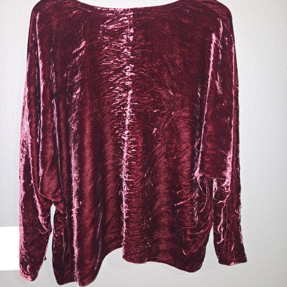 Eileen Fisher Silk Blend Dolman Sleeve Top Size XL - Picture 10 of 16